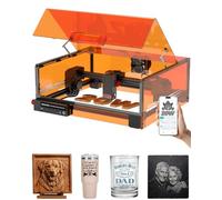 Machine de Gravure Laser 20W, Woxcker L2 MAX Graveur Laser | Découpe et Gravure Haute Précision du Bois, Métal et Verre, Découpeuse Laser CNC 20W pour Utilisateurs Avancés