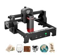 Machine de gravure laser ACMER S1, découpeuse laser haute précision 3500 mW, zone de travail 130 x 130 mm pour bois et métal, découpeuse laser DIY, graveur laser bleu