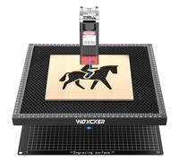 Machine de Gravure Laser Honeycomb Table de Travail,Tapis de Protection pour Machine à Graver,Protection de Bureau,330x330x22 mm,pour Tous Les modèles de graveurs et de découpeurs (pour L2 JL7 S1 S2)