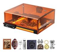 Machine de gravure laser Woxcker L2 MAX 10W CNC haute précision pour bois et métal