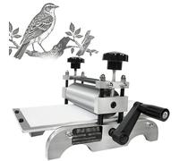 Machine de gravure manuelle pour gravure et typographie - Hauteur du rouleau réglable - Impression claire et uniforme pour affichages décoratifs