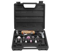 Machine de gravure pneumatique Mini meuleuse d'angle Outil de meulage d'air haute performance avec 25 000 tr/min Vitesse sans charge pour la gravure sur métal Polissage Meulage (Style japonais)