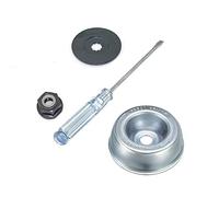 Machine de jardinage pour tondeuse à gazon Stihl Kit d'adaptateur de lame de poussette, plaque de rideur, écrou de collier, tournevis d'entretien, adaptateur de lame kit d'entretien pour coupe-cordes