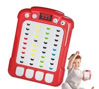 Machine de jeu de rythme pour bout des doigts, jouet éducatif pour tout-petits | Jeu portable à poussée rapide - pour amateurs de musique, maison, voyages, fêtes, joueurs occasionnels