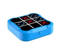 Machine de Jeu éducative Portable 4 en 1 for la mémoire Chess | Jeu de Tic Tac Toe portable de croissance for l'école à la maison de voyage