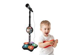 Machine de karaoké avec microphone, lumière créative et robuste | Smart Connection Machine à chanter portable pour enfants et filles