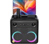 Machine de karaoké - IKARAO - Ikarao Break X2 - Écran tactile 10,1"" - Bluetooth 600W - 2 micros sans fil
