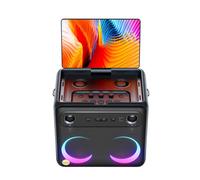 Machine de Karaoké - LENCO - Ikarao X2 - Écran Tactile 10,1"" - 600W - 2 Micros Sans Fil