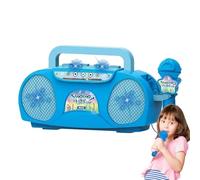 Machine de karaoké portable, petite machine de karaoké, haut-parleur de | Machine pour enfants et adultes, accessoires pour instruments pour enfants, effet d'éclairage pour la maison familiale