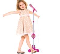 Machine de karaoké pour - 43,31 Pouces | Microphone PP - Kit de Microphone Debout pour pour Soutenir Le Plaisir de Chanter, Les Vacances, Halloween, Les activités de Noël et