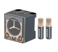 Machine de karaoké pour adultes et enfants, haut-parleurs Bluetooth portables avec 2 microphones sans fil, annulation intelligente du bruit et réverbération intelligente, pour la maison, les fêtes