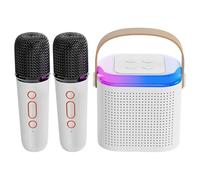 Machine de karaoké pour adultes, petite machine de karaoké | Haut-parleur avec microphone sans fil, machine de chant familial, haut-parleur subwoofer pour intérieur et extérieur