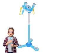 Machine de karaoké pour | Kit de Jeu avec Support de Microphone, Machine de karaoké avec Musique, Support de Microphone éducatif, Microphone interactif pour | pour