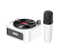 Machine de karaoké pour, Machine de karaoké pour Adultes - Petite Machine de karaoké sans Fil,Lecteur de Musique Portable de Jouets rétro Portable pour & Party