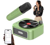 Machine de karaoké pour , petite enceinte karaoké avec microphone, jouet rétro et portable pour la musique de Entertainment and Party Fun
