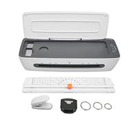 Machine de laminatérale thermique portable de 9 pouces avec modes chauds et froids, A4 petite machine à stratification avec libération de confiture ABS, réchauffement de 1 min, 6