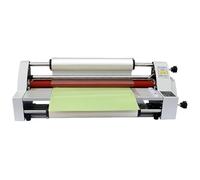 Machine de laminateur de remplissage à froid chaud, un côté Double face Machine de laminage thermique avec contrôle de température pour les Documents, Photos, cartes Max. Largeur 45cm