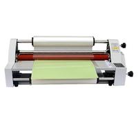 Machine de laminateur de remplissage à froid chaud, un côté Double face Machine de laminage thermique avec contrôle de température pour les Documents, Photos, cartes Max. Largeur 45cm