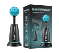 Machine de lancement automatique de baseball pour l ' entraînement, dotée d ' un design compact et d ' une hauteur réglable, adaptée, adolescents et adultes, entraîneur de frappeurs réglable