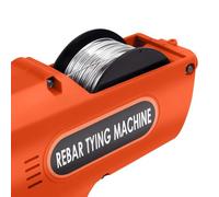 Machine de liaison automatique efficace de barres d'armature, outil portable pour barres d'armature de 8 à 34 mm avec 2 piles 12 V pour une longue durée de vie, outil de fixation rapide pour renfort