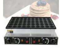 Machine de Machine de Machine de Gaufre électrique antiadhésive, Mini Dutch Pancake Baker, Poffertjes Maker Dorayaki Baker 1.8 Pouces 220V/220V Mini Dorayaki Maker (25 Trous)