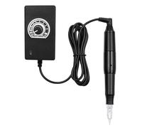 Machine De Maquillage Permanente,Stylo De Tatouage Avec Aiguilles,Pistolet À Sourcils Et Lèvres 3d,Ensemble De Microlames - Type Black Kits