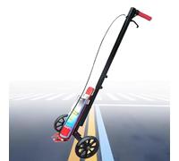 Machine De Marquage De Ligne De Transfert De Roue, Hauteur Réglable De 70 À 80 Cm, Largeur De 5 À 15 Cm, Avec Marqueur De Guidage/poignée Antidérapante, For Lignes Droites/courbes/cercles