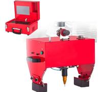 Machine De Marquage Pneumatique Professionnelle, Machine De Marquage Par Point Pneumatique Portable Manuelle Avec Contrôle De Profondeur 0,01-1mm, Environ 1 Seconde Par Lettre(Type C)