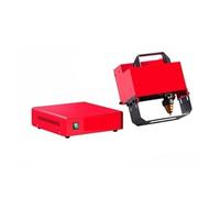 Machine De Marquage Portable Portative 100x20mm Graveur De Lettrage Pneumatique Électrique 80x20mm Pièces Métalliques Plaque Signalétique Cylindre Numéro Large Champ D'Application(Set 1)