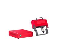 Machine De Marquage Portable Portative 100x20mm Graveur De Lettrage Pneumatique Électrique 80x20mm Pièces Métalliques Plaque Signalétique Cylindre Numéro Large Champ D'Application(Set 4)