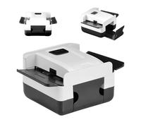 Machine de mélange de cartes, accessoire de table automatique, mélangeur alimenté par batterie à 2 étages avec mélange fluide, alimentation de en ABS avec conception compacte, fournitures de je