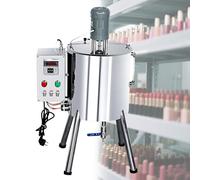 Machine De Mélange Et De Remplissage À Chauffage Électrique Pour Liquides Et Pâtes, Capacité De 15 L Avec Buse De Décharge, Température Réglable De 90 À 300 °C, Idéale Pour La Production De Bougies E