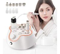 Machine de microdermabrasion diamant 3 en 1, machine de dermabrasion professionnelle pour peeling du visage, dissolvant de points noirs, lifting du visage avec flacons pulvérisateurs