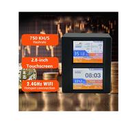 Machine de Minage de Cryptomonnaies NerdMinering V2 700KH, Écran Intelligent de 2,8 Pouces, Loterie Solo Bitcoin, Mineurs Chanceux ESP32-2432S028R