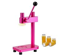 Machine de mise en conserve manuelle pour bouteilles de 5,5 cm, hauteur jusqu'à 17 cm, idéale pour les maisons, les bars et les cafés