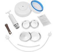 Machine de mise sous vide pour bocaux à ouverture large et normale, kit de mise sous vide pour bocaux, compatible avec la machine de mise sous vide Food Saver