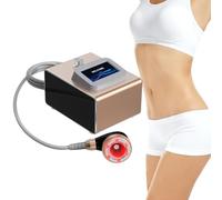 Machine de modelage du corps Soins de la peau Thérapie à la lumière rouge RF Radiofréquence raffermissement de la peau Nettoyage sous vide pour bras Taille Jambe Dos SPA Salon de beauté Usage à