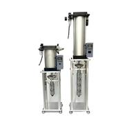 Machine de moulage par injection verticale - Moulage de polymères plastiques de bureau 20 g/30 g/50 g - 220 V/110 V, contrôle de température PID,(220v 50g)