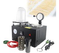 Machine de moulage sous vide, four de fusion électrique pour or et argent, outil de moulage de bijoux haute température 2L avec creuset en graphite