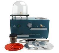 Machine de moulage sous vide pour bijoux, soudeuse à points 1/2 HP, capacité de 2 L pour le traitement des moules à cire perdue