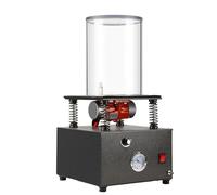 Machine de moulage sous vide pour moules à bijoux, extracteur de bulles vibrantes avec vitesse variable en continu, jauge de vide et soupape de décharge de pression