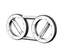 Machine de Musculation multifonctionnelle Burn Machine 12 Livres for Bras et Avant-Bras, avec résistance réglable et entraînement des Bras et des épaules. Idéale for la Maison.(White)