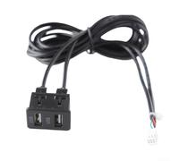 Machine de navigation de voiture 6 broches vers USB Convertisseur avec prise en charge d'entrée audio et deux ports USB pour une meilleure connectivité