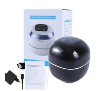Machine de nettoyage à ultrasons 45 kHz, équipée de fonctions UV et de séchage par ventilateur, 3 modes, minuterie d'écran, convient pour les bijoux, les prothèses dentaires et les appareils dentaires