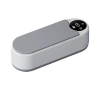 Machine de nettoyage de bagues à ultrasons - Nettoyeur de bijoux en argent | Nettoyeur de bijoux professionnel pour bagues, boucles d'oreilles et petits accessoires | Nettoyages en profondeur avec