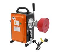 Machine de nettoyage de canalisations 750 W avec ressorts, rouleau, gants, machine électrique de nettoyage de canalisations pour une utilisation dans les maisons, l'immobilier, les restaurants, les