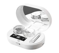 Machine De Nettoyage De Contact - Machine À Laver Entièrement Automatique En 3 Modes | Avec Nettoyant De Contact Visuel Rechargeable Miroir | Pour Hommes Femmes Étudiants Dortoir Sc
