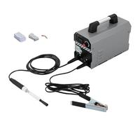 Machine de nettoyage de cordons de soudure 1300 W, machine de nettoyage de soudures en acier inoxydable avec pistolet et positionneur, affichage numérique, réglage de la tension