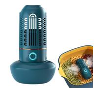 Machine de nettoyage de fruits et légumes - Design étanche rechargeable | par USB | Nettoyeur alimentaire sans fil pour produire des grains de laitue et des fruits de mer | Appareil de lavage des