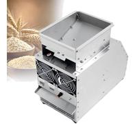 Machine de nettoyage de graines d'oiseaux, machine électrique à coque soufflée avec ventilateur à vitesse réglable, machine à vanner efficacement les céréales, capacité 60-80 kg/h